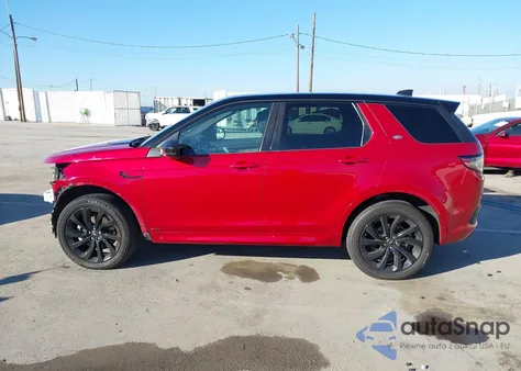 2020 Land Rover Discovery Sport R-Dynamic Se from USA, damaged, VIN SALCL2FX1LH857592